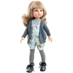 Oblečení pro panenky 32 cm Krátký overal se svetříkem