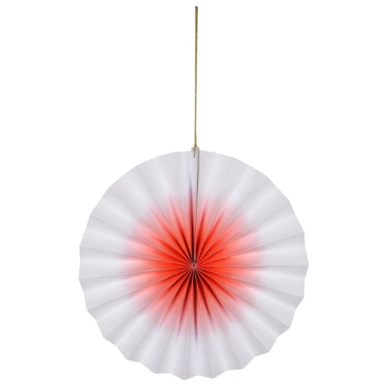 Rozety Bílé & neon 6 ks