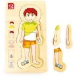 Puzzle Lidské tělo Tim Puzzle Lidské tělo Tim