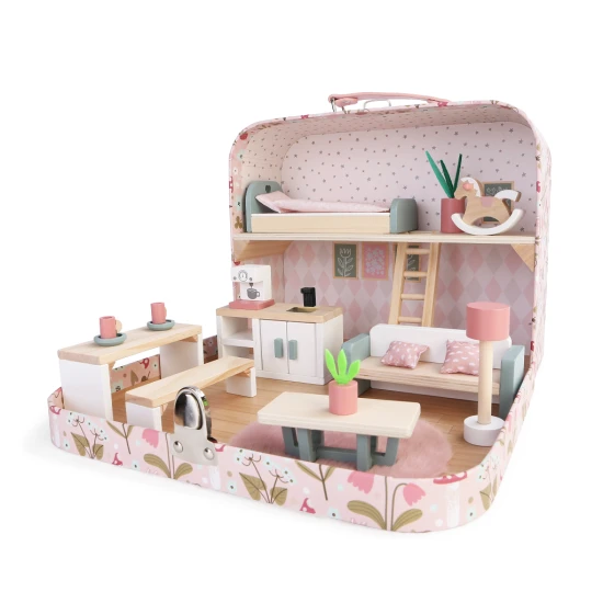 Domeček pro panenky v kufříku Kuchyně Domeček pro panenky v kufříku Kuchyně – 2Kids Toys 2D98185