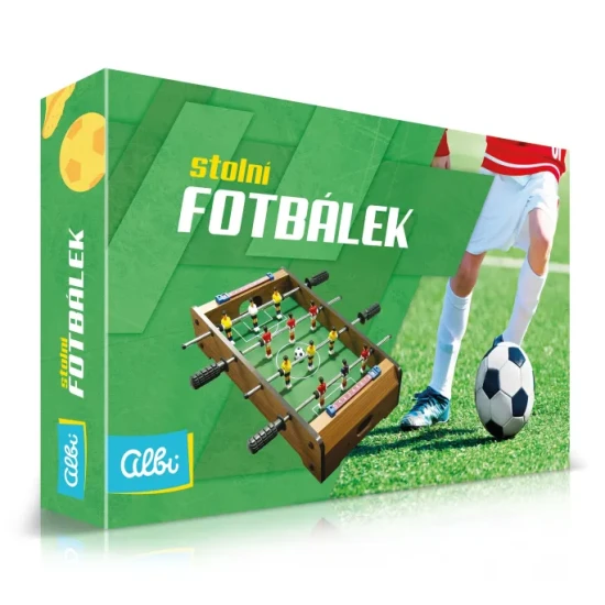 Stolní fotbálek pro 2 – menší varianta klasického fotbalu