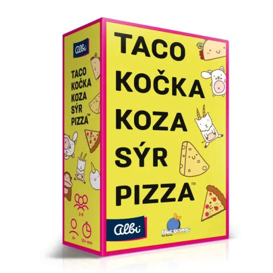 Taco, Kočka, Koza, Sýr, Pizza – Bláznivá postřehová karetní hra.