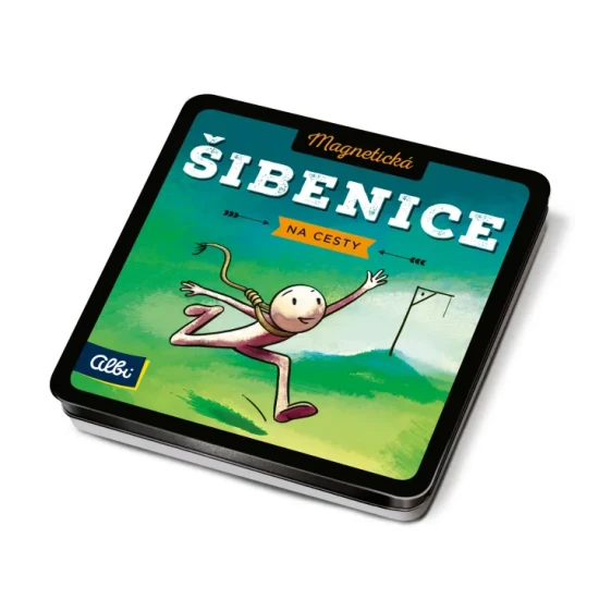 Magnetická paměťová hra Šibenice je ideální hrou na cesty a dovolenou.