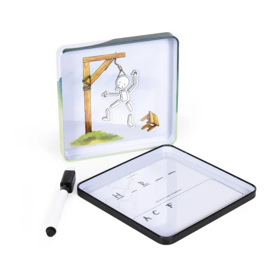 Magnetická paměťová hra Šibenice je ideální hrou na cesty a dovolenou.