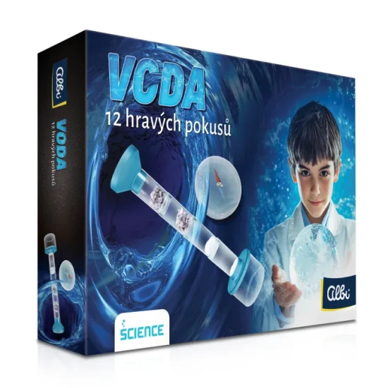 Vědecká sada pro děti Experimentuj s vodou – 12 pokusů, Albi Science