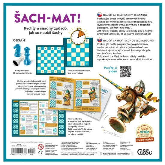 Šach Mat! – Naučte se hrát šachy zábavným způsobem!