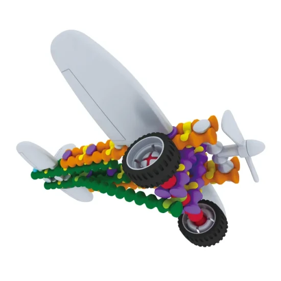 Stavebnice pro děti Kvído Playstix Clips Deluxe – více než 24 modelů, 150 dílků, tvořivá hra od Albi