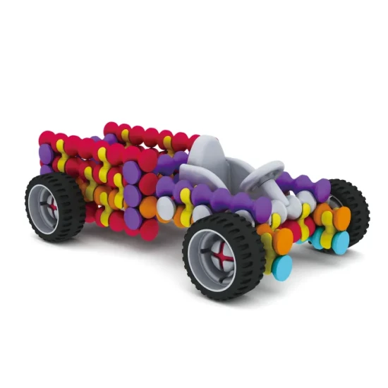 Stavebnice pro děti Kvído Playstix Clips – více než 20 modelů, 100 dílků, tvořivá hra od Albi