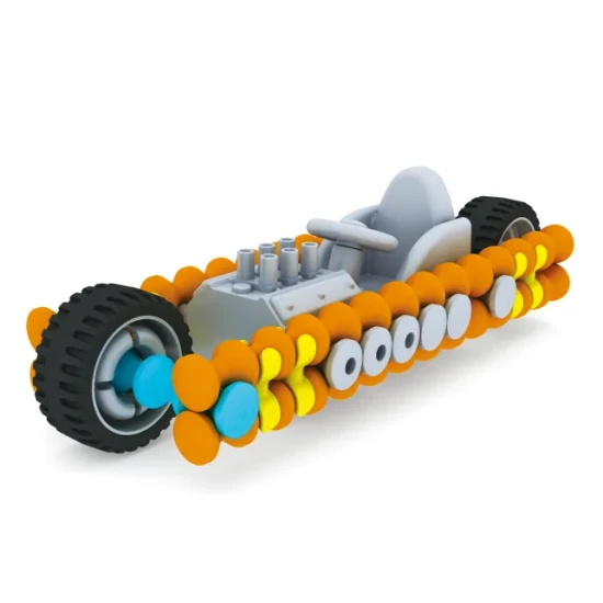 Stavebnice pro děti Kvído Playstix Clips – více než 20 modelů, 100 dílků, tvořivá hra od Albi