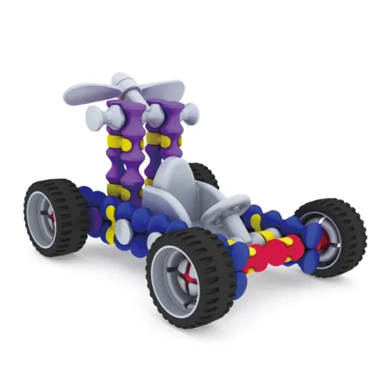 Stavebnice pro děti Kvído Playstix Clips – více než 20 modelů, 100 dílků, tvořivá hra od Albi