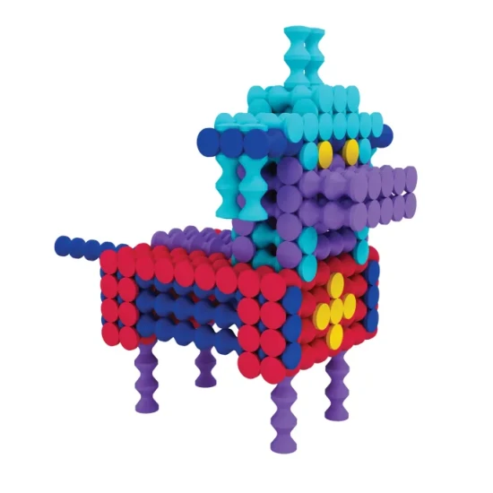 Stavebnice pro děti Kvído Playstix – více než 21 modelů, 150 dílků, tvořivá hra od Albi