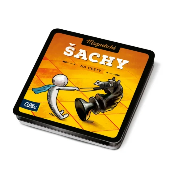Magnetická paměťová hra Šachy je ideální hrou na cesty a dovolenou.