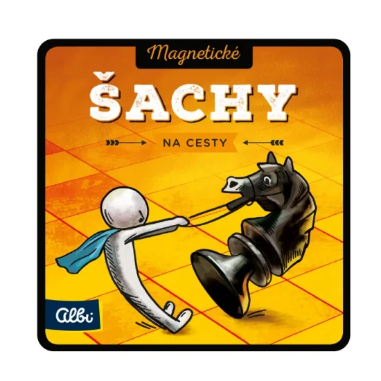 Magnetická paměťová hra Šachy je ideální hrou na cesty a dovolenou.