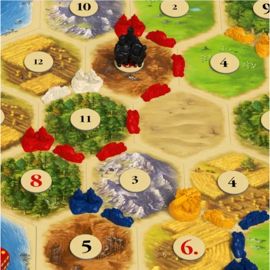 Nová verze Osadníků z Katanu s plastickými figurkami, obchodování a budování měst na ostrově Katan