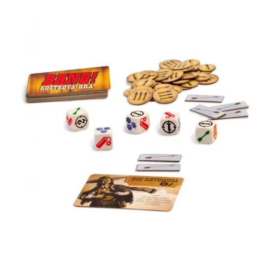 Bang! Kostková hra kombinuje principy karetní hry Bang!