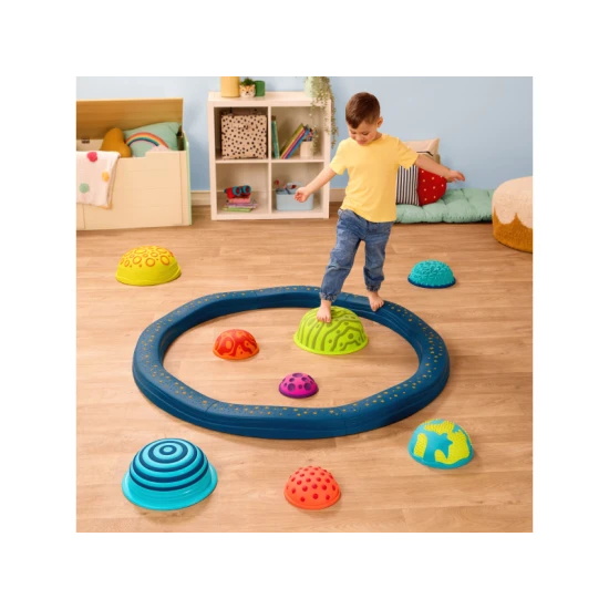 B-Toys Překážková dráha se stupínky Balance Planet Hopper