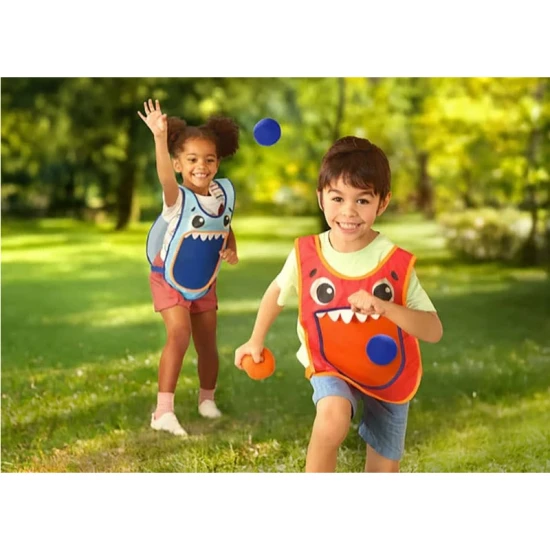 Vesty s míčky Monster Tag – zábava, pohyb a dobrodružství pro děti!