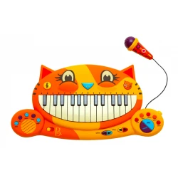 Klavír s mikrofonem Kočka