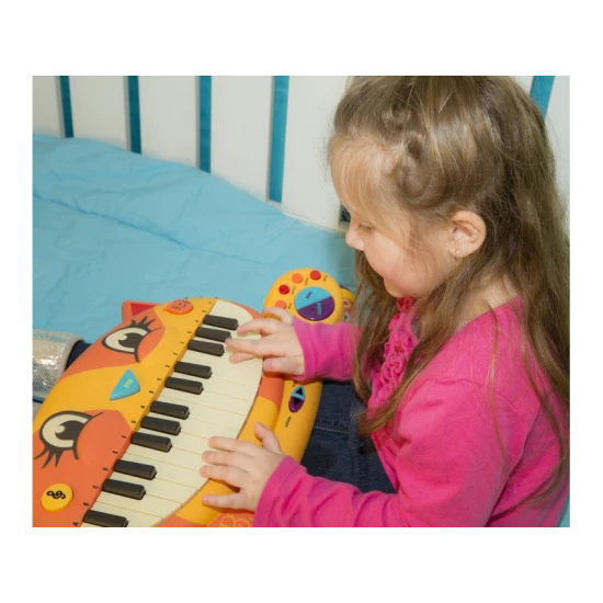 Klavír s mikrofonem Kočka