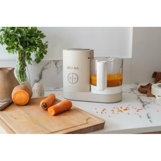 Parní vařič + mixér BABYCOOK Neo Clay Earth