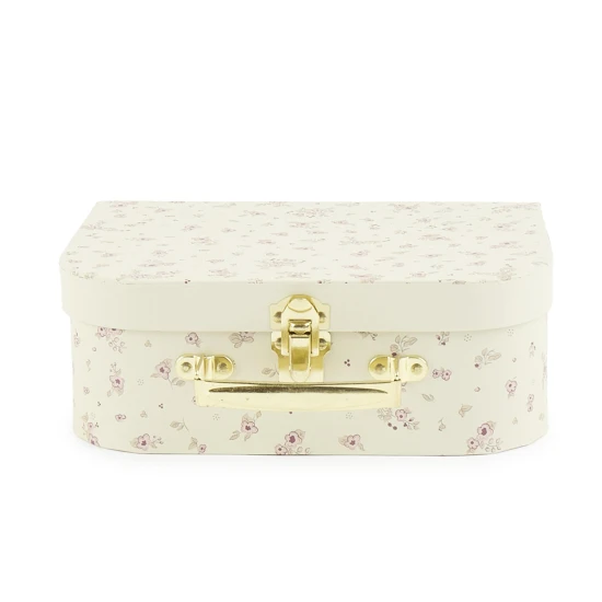 Bieco Sada tří kartonových kufříků jelenček Ella vintage flowers BIECO_04003040