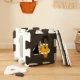Bieco Pěnová hrací podložka s čísly puzzle black & white 10 ks BIECO_19201507