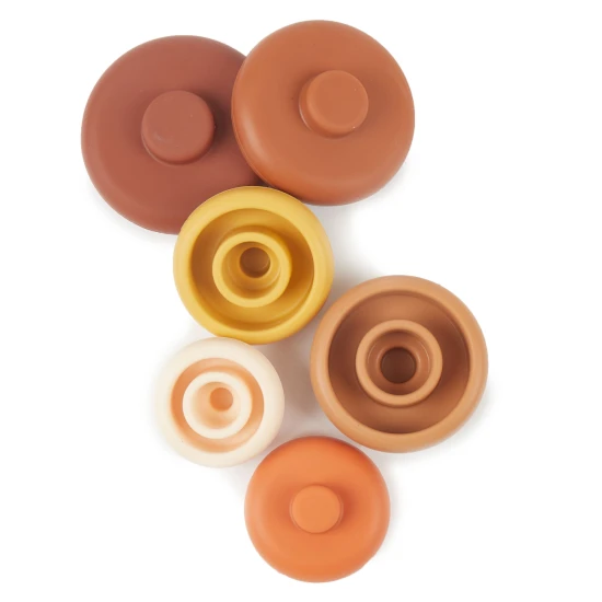 Bieco Silikonová stohovací věž Chocolate Bliss BIECO_20000001