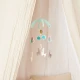 Bieco Dřevěný závěsný kolotoč lama BIECO_24330014