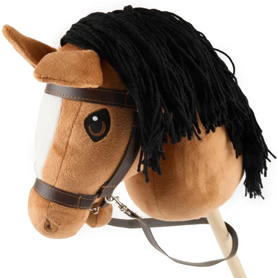 Bieco Hobby Horsing na tyči koník hnedý, vel. S BIECO_74000225