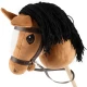 Bieco Hobby Horsing na tyči koník hnedý, vel. S BIECO_74000225