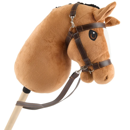 Bieco Hobby Horsing na tyči koník hnedý, vel. S BIECO_74000225
