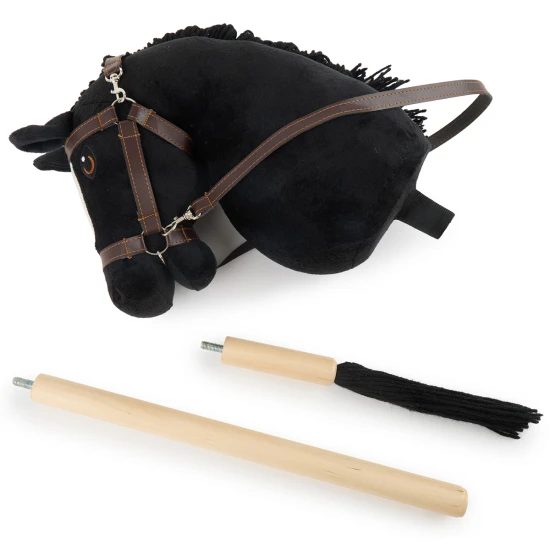 Bieco Hobby Horsing na tyči koník černý, vel. S BIECO_74000226