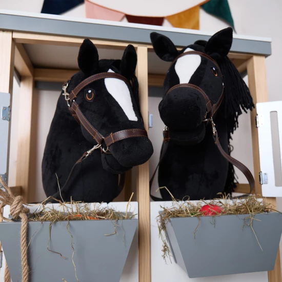 Bieco Hobby Horsing na tyči koník černý, vel. S BIECO_74000226