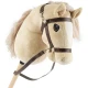 Bieco Hobby Horsing na tyči koník béžový, vel. S BIECO_74000227