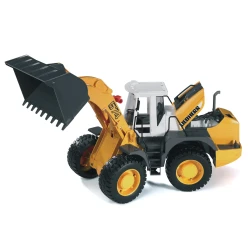 Bruder Liebherr traktor s radlicí pro úklid silnic Bruder Liebherr traktor s radlicí pro úklid silnic