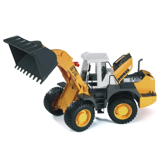 Bruder Bruder Liebherr traktor s radlicí pro úklid silnic Liebherr traktor 1:16 s radlicí pro úklid silnic - realistický model