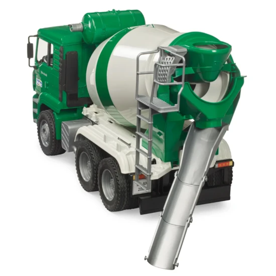 Model MAN TGA míchačky betonu s otočným bubnem a sklopnou kabinou