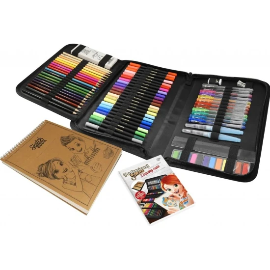 Praktická sada pro kreslení vhodná i pro cestování.