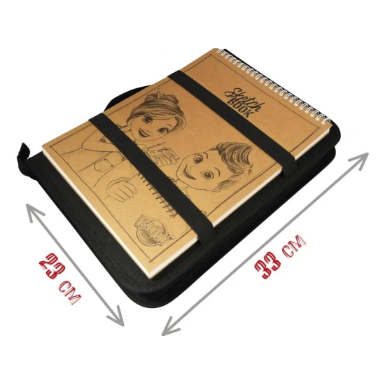 Praktická sada pro kreslení vhodná i pro cestování.