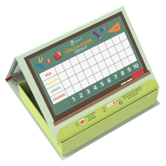 ChildGen Modelovací sada Abeceda - přírodní plastelína s formičkami a hrací podložkou.