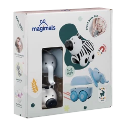 Magnetická zvířátka Magimals Wheely Zebra / Slon Magnetická zvířátka Magimals Wheely Zebra / Slon