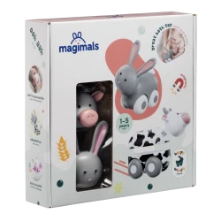 Magnetická zvířátka Magimals Wheely Zajíc / Kráva Magnetická zvířátka Magimals Wheely Zajíc / Kráva