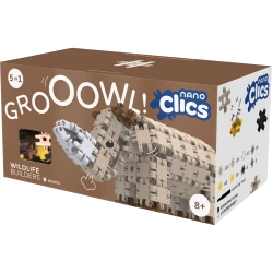 Ekologická stavebnice Nano Clics Divočina 250 ks Ekologická stavebnice Nano Clics Divočina 250 ks