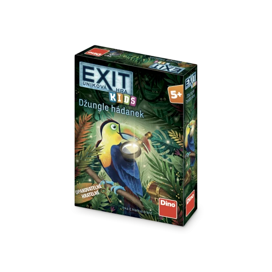 Exit úniková hra pro děti: Džungle hádanek – Dino 655447