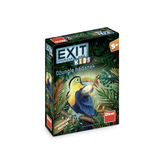 Exit úniková hra pro děti: Džungle hádanek – Dino 655447