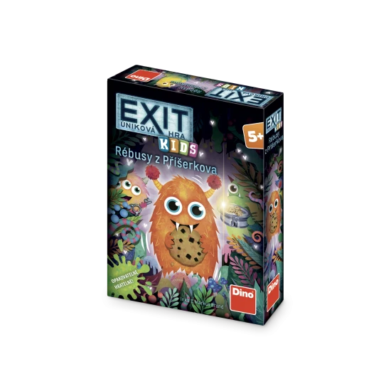 Exit úniková hra pro děti: Rébusy z Příšerkova – Dino 655454