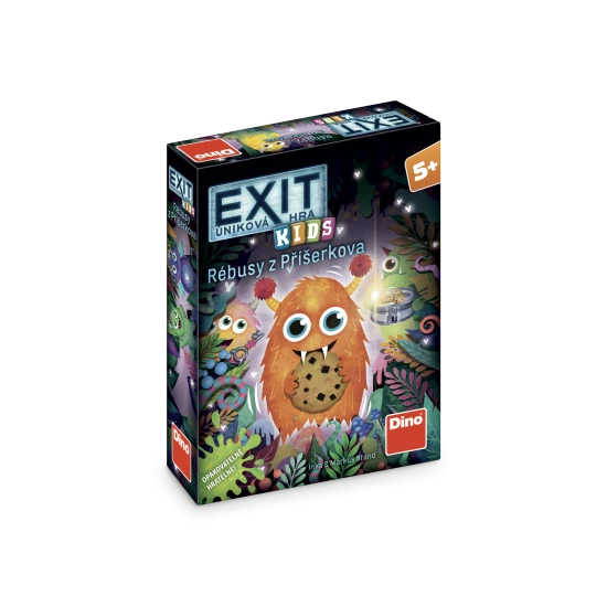 Exit úniková hra pro děti: Rébusy z Příšerkova – Dino 655454