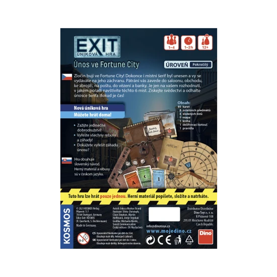 Exit úniková hra: Únos ve Fortune City – Dino 655478