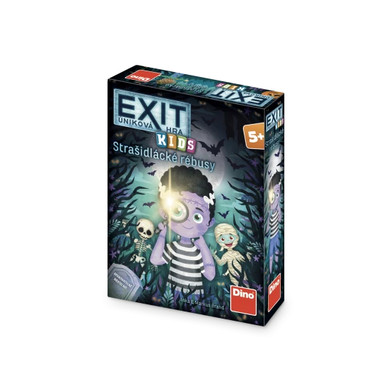 Exit úniková hra pro děti: Strašidlácké rébusy – Dino 655508
