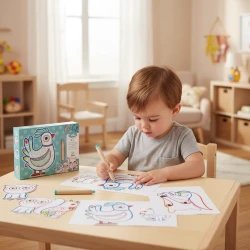 Magické vybarvování barvičkou Kamarádi z lesa